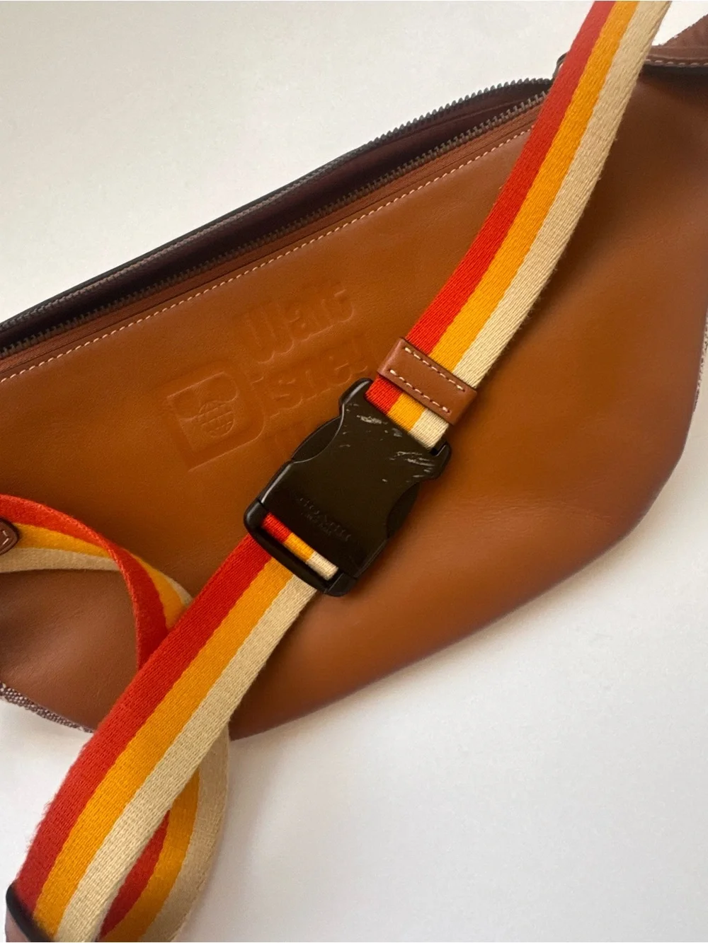 Coach x Disney 50th Anniversary Belt Bag with Multicolor Strap